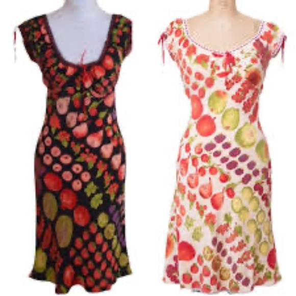 MAJOR ISO Betsey Johnson Fruit Dress - Picture 1 of 2